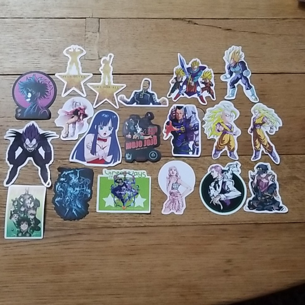 NWOT 30 Random Anime Stickers